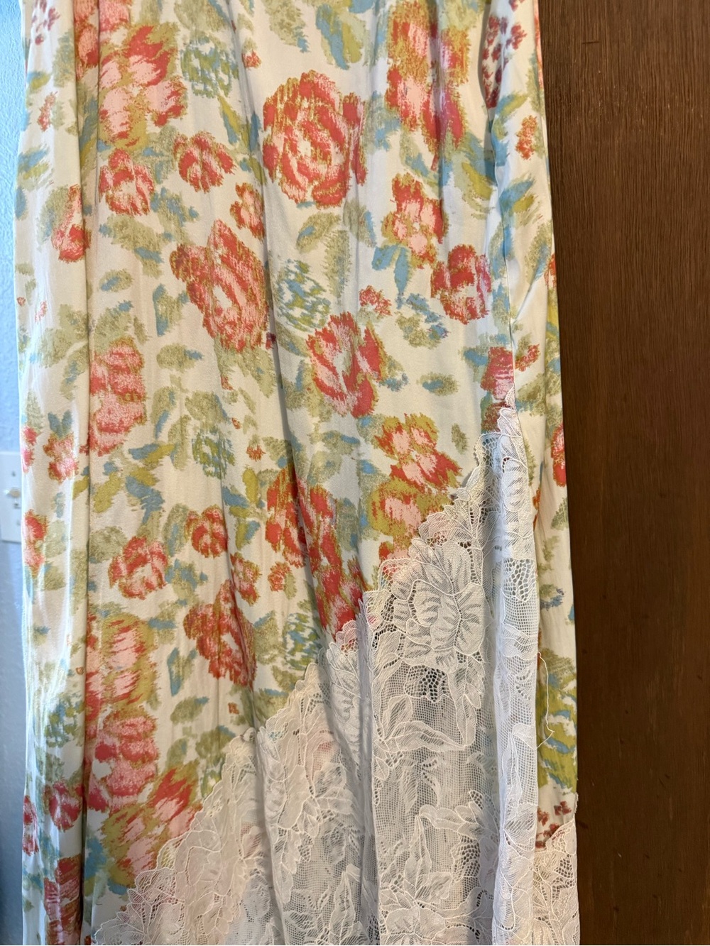 Free People Floral Sheer Lace Maxi Dress - Picture 2 of 5